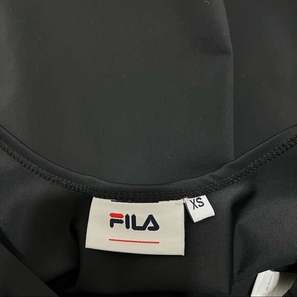 FILA Henrietta Bodysuit Sleeveless in Black/White Size XS - Picture 10 of 11